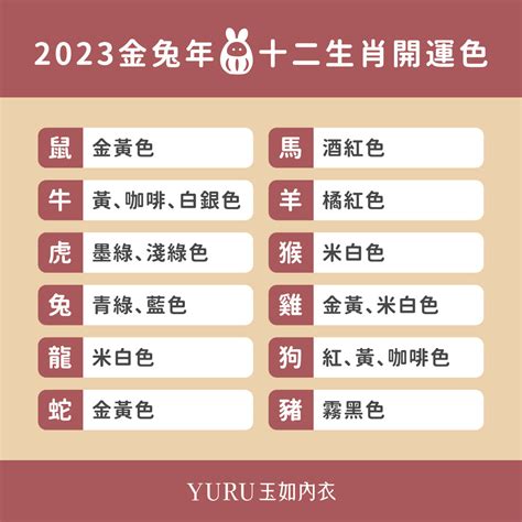 屬免幸運色|2023兔年生肖開運指南！幸運色、幸運數字、招財方。